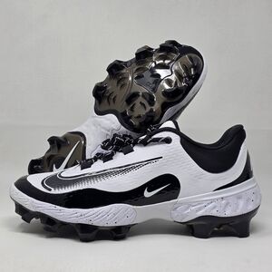 Nike Alpha Huarache Elite 4 Low MCS Baseball Cleats FD6255-108 Mens Size 10 New